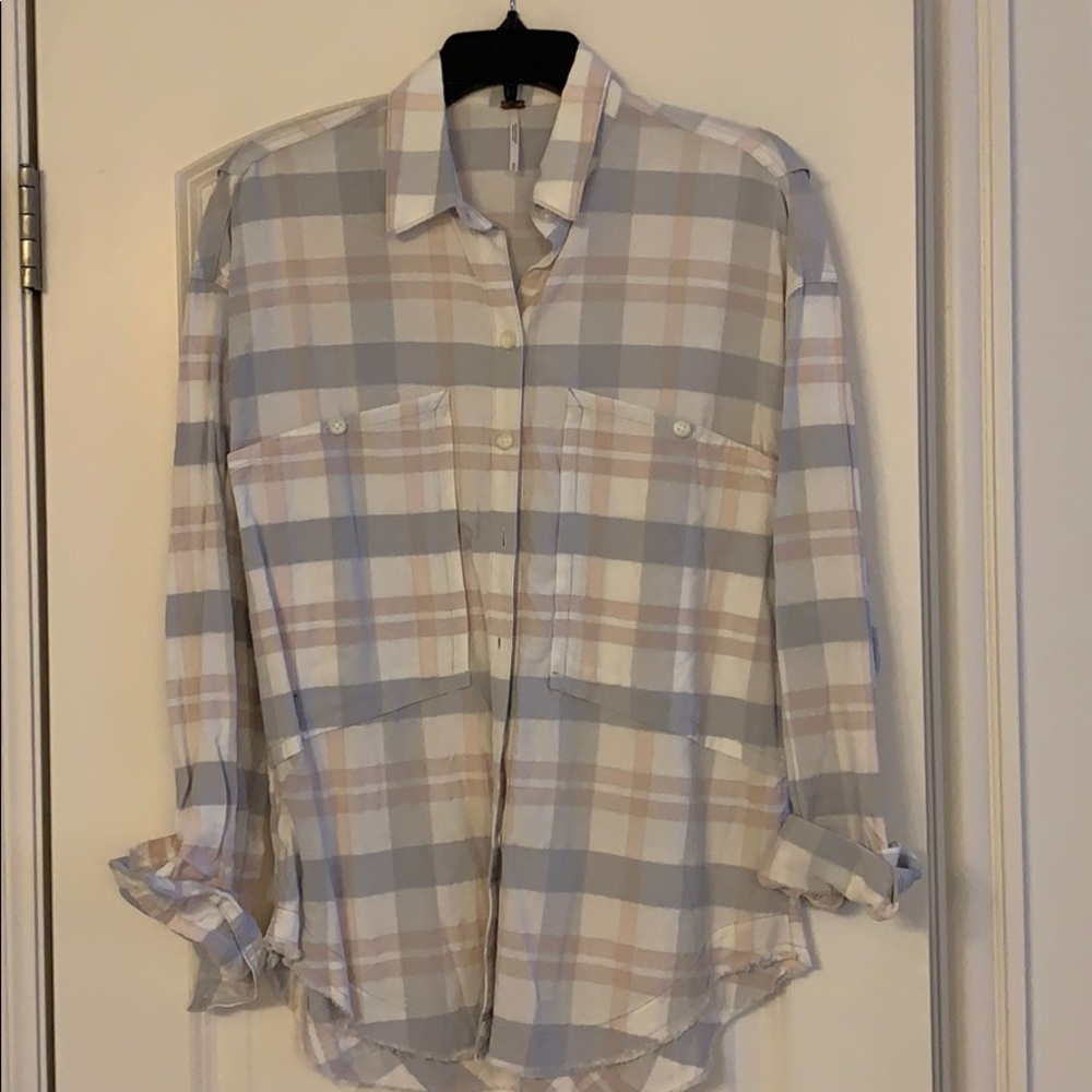 NWOT free people button down